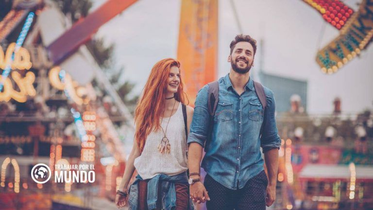Trabaja en un parque de atracciones de Inglaterra
