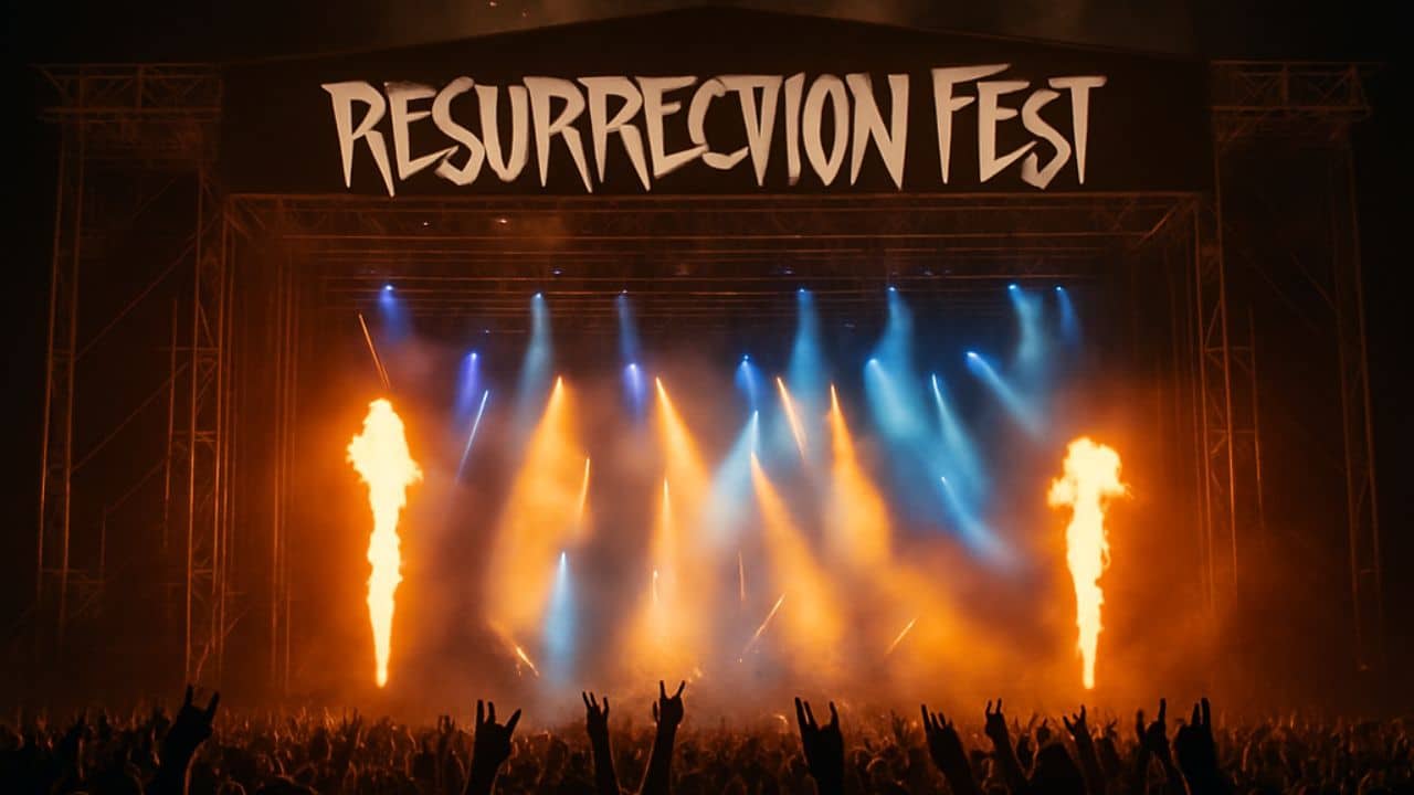 Trabajo en el festival Resurrection Fest