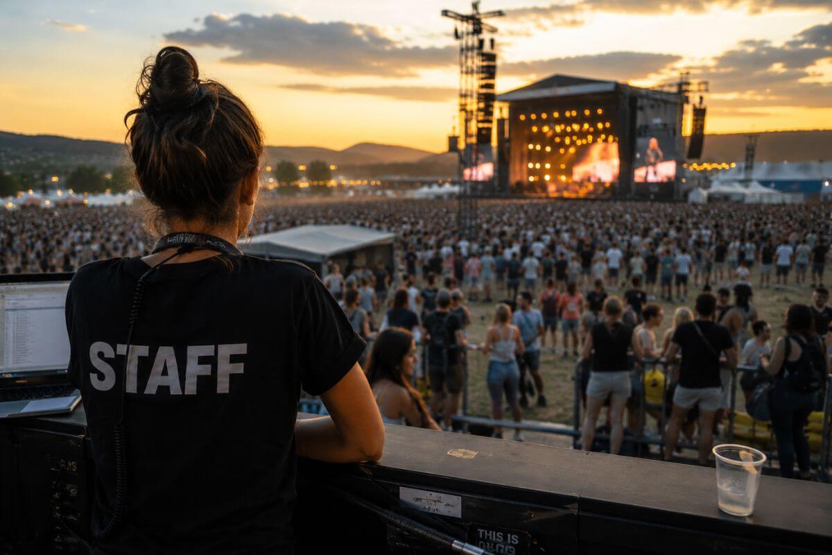 trabajar en festivales
