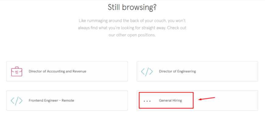 enviar tu CV a la base de datos de Typeform