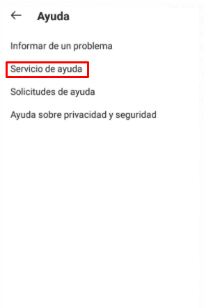Ayuda Instagram eliminar cuenta