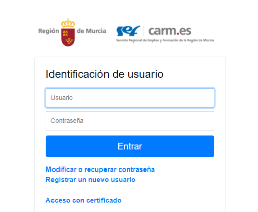 empleo en Murcia a través de Sefcarm