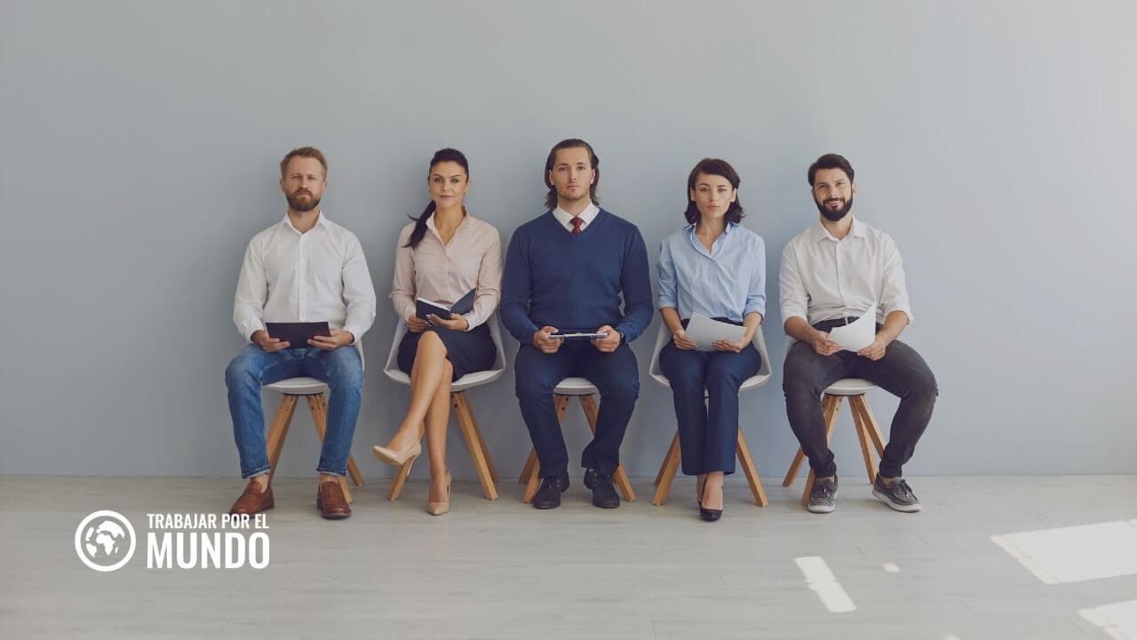 entrevista de trabajo grupal