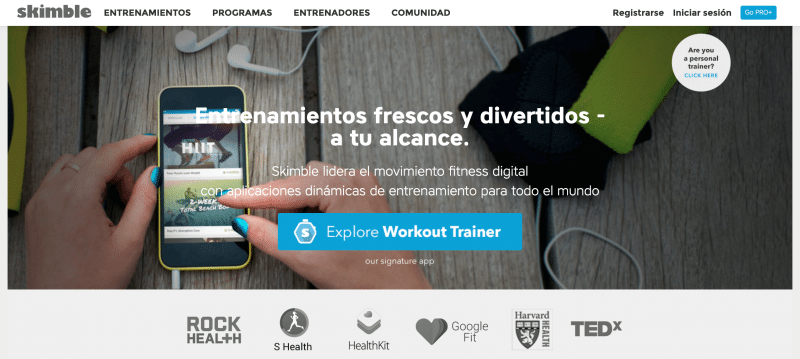Plataformas y apps para entrenar desde casa o hacer ejercicio desde cualquier lugar del mundo
