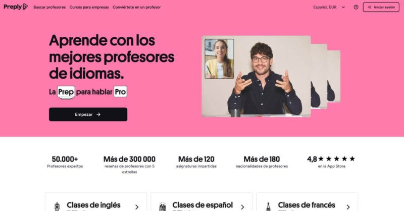 ser profesor de idiomas en Preply