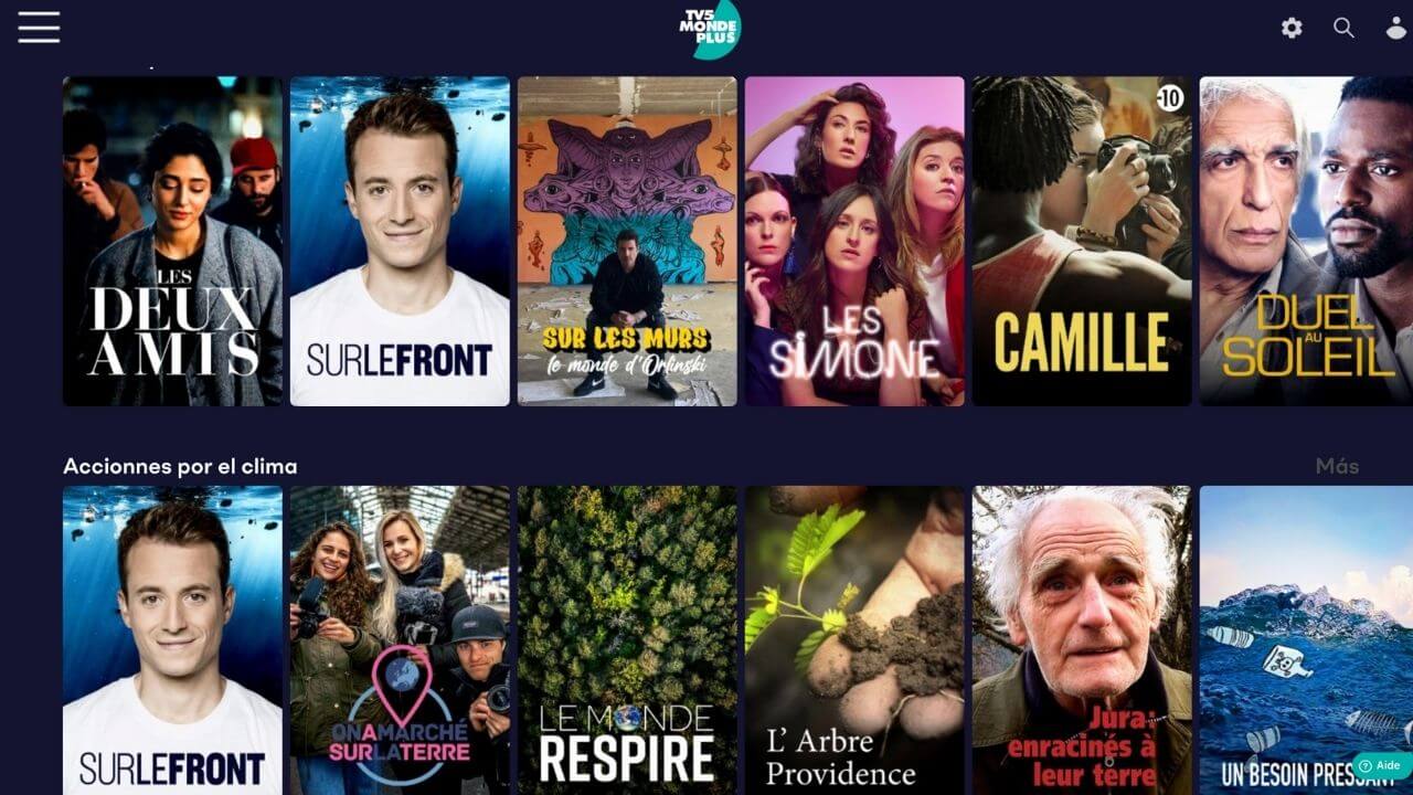 Qué es TV5MONDEplus