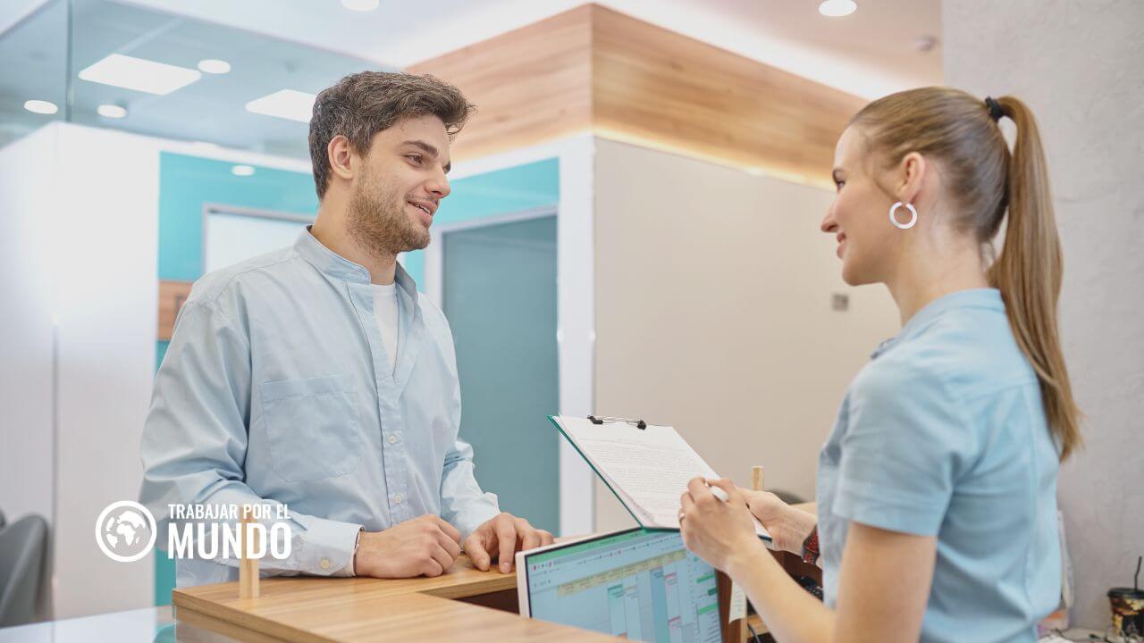 cartas de presentación para trabajar como recepcionista