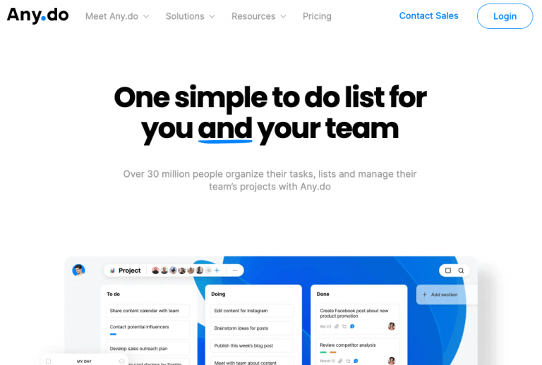 Any.do: qué es y cómo funciona esta herramienta de productividad