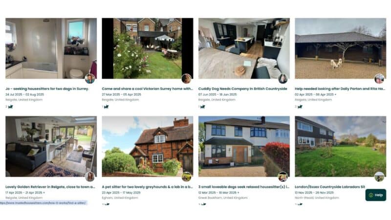 cuidar casas en Londres