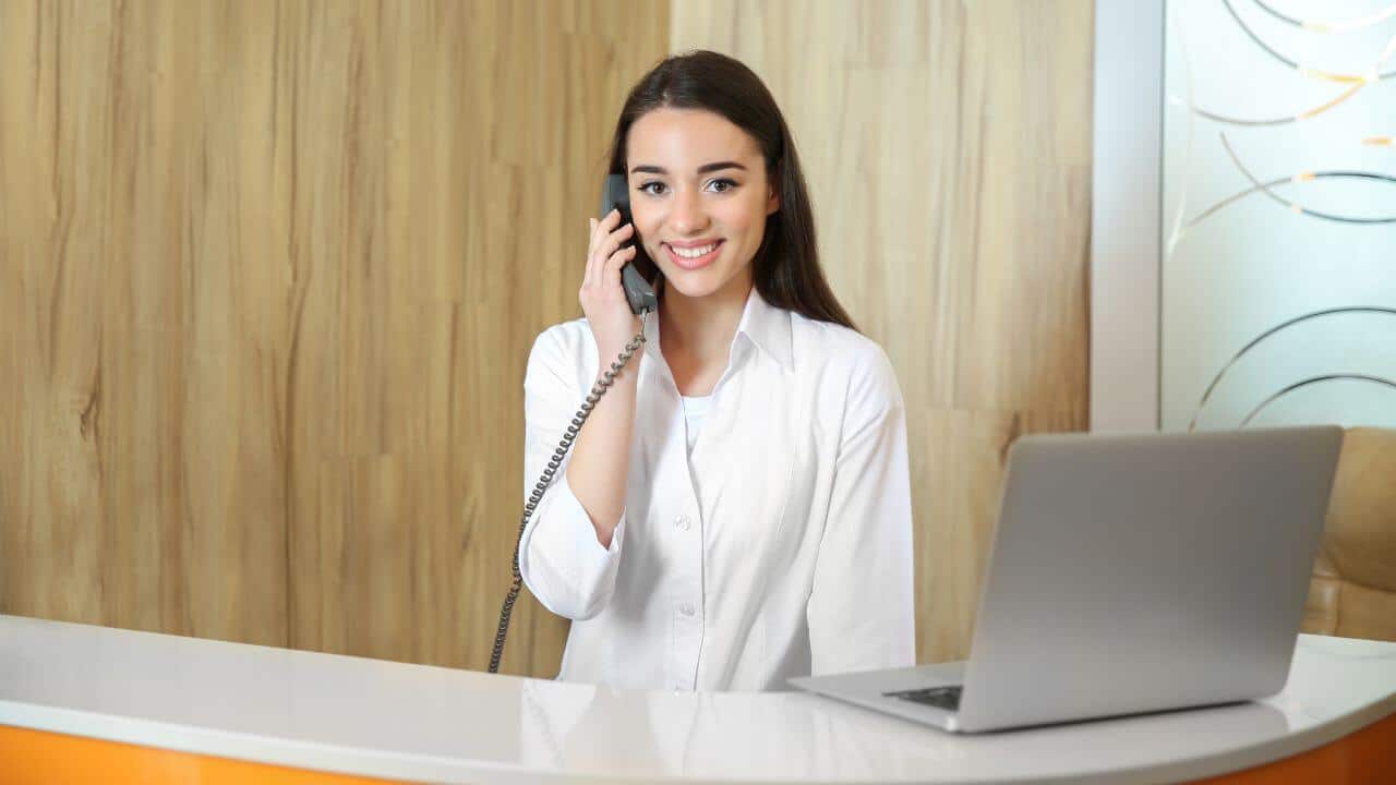 Currículum para recepcionista