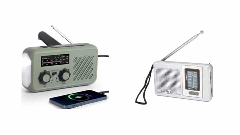 Radio FM a pilas
