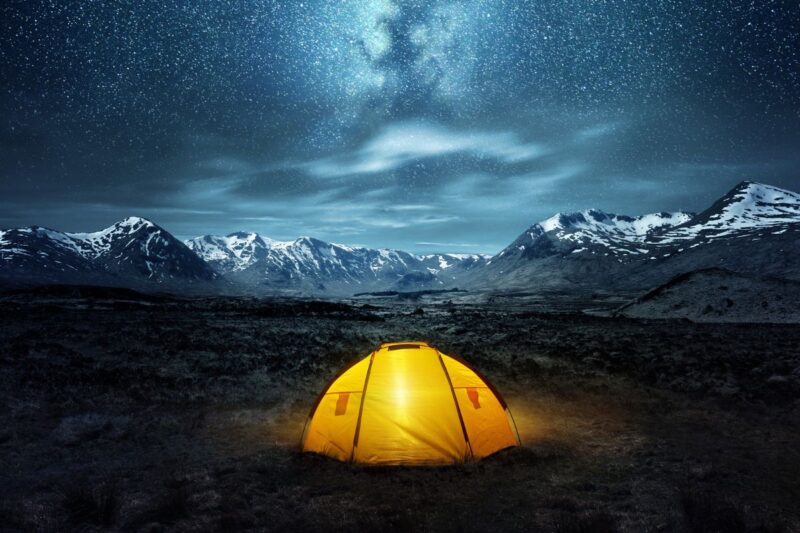 En Suecia dormir bajo las estrellas es un derecho