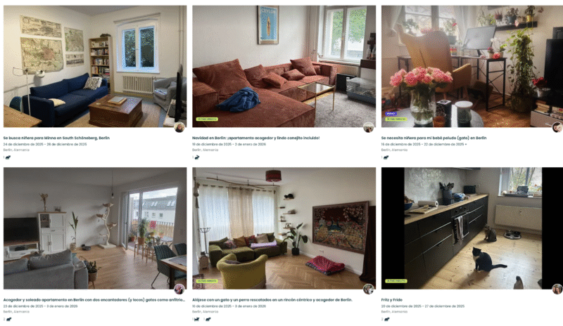 cuidar casas en Berlín