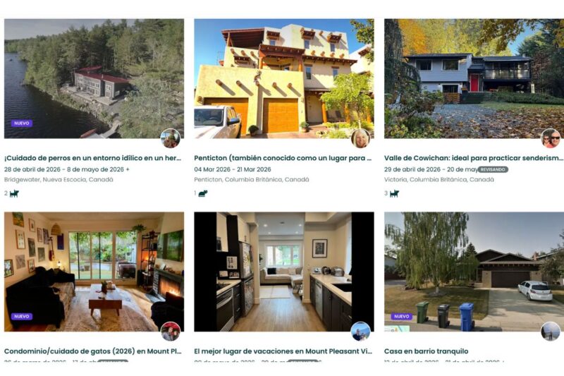 Cuidar casas en Canadá