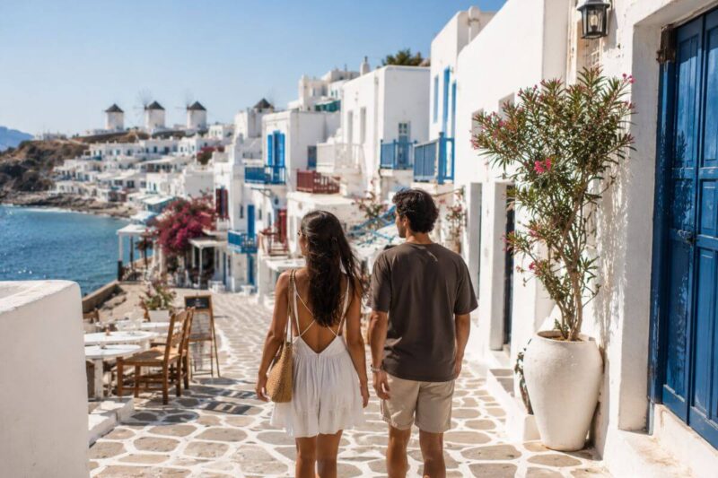 trabajo en las Islas Griegas en verano