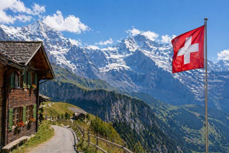 Suiza permite vivir en el país sin trabajar
