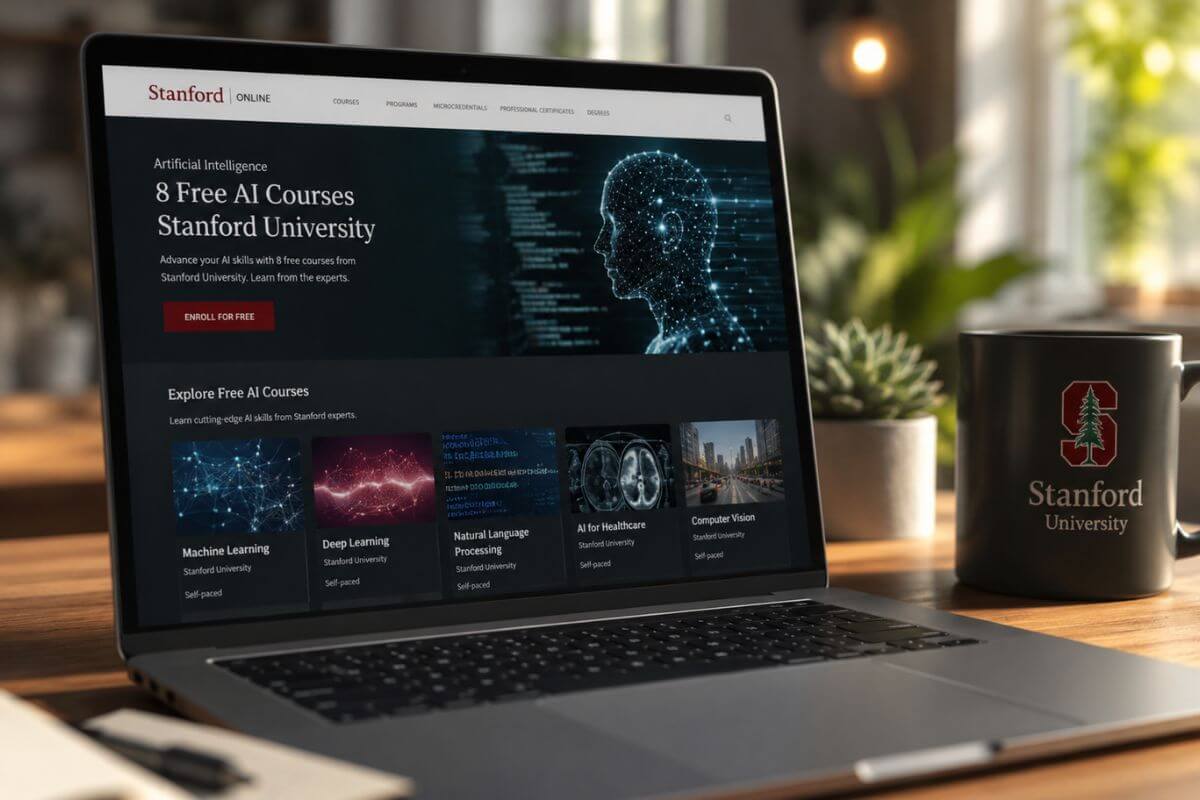 Stanford publica 8 cursos gratuitos de IA avanzada
