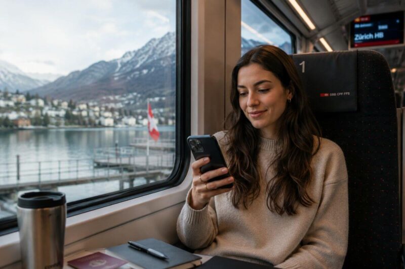 cuenta bancaria trabajar en Suiza