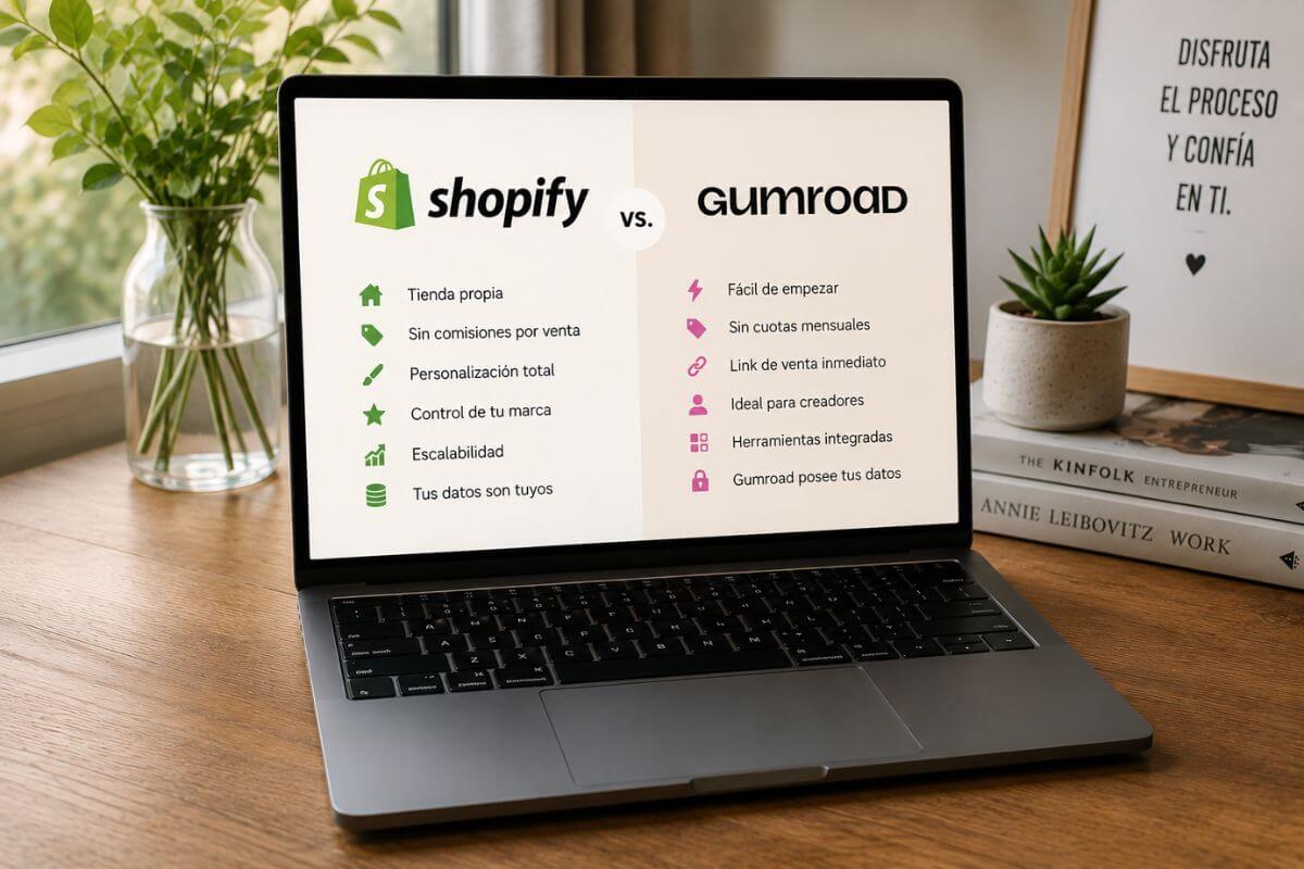 Shopify o Gumroad