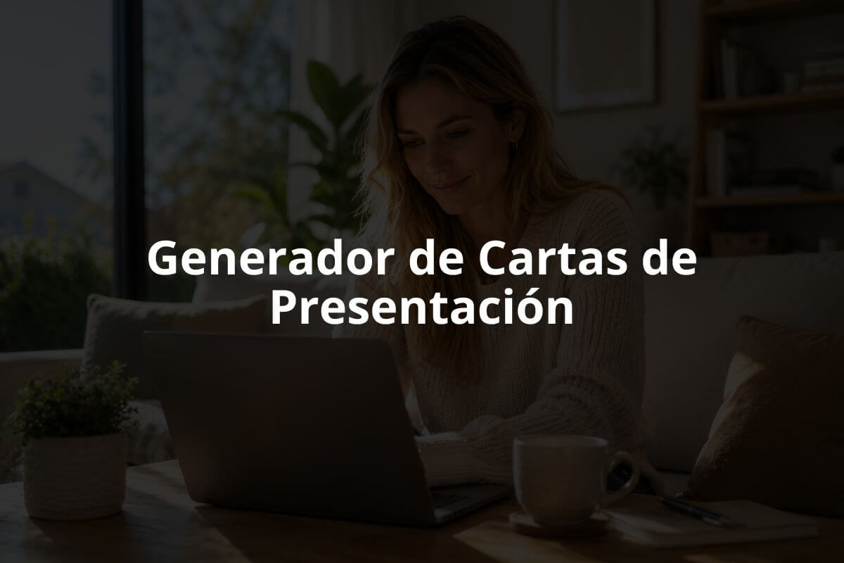 generador de cartas de presentación