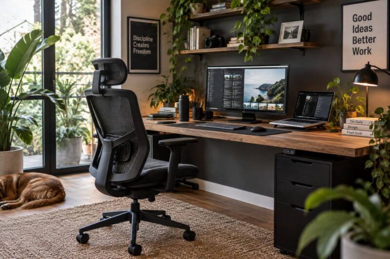 Mejores sillas ergonómicas para trabajar desde casa (comparativa técnica)