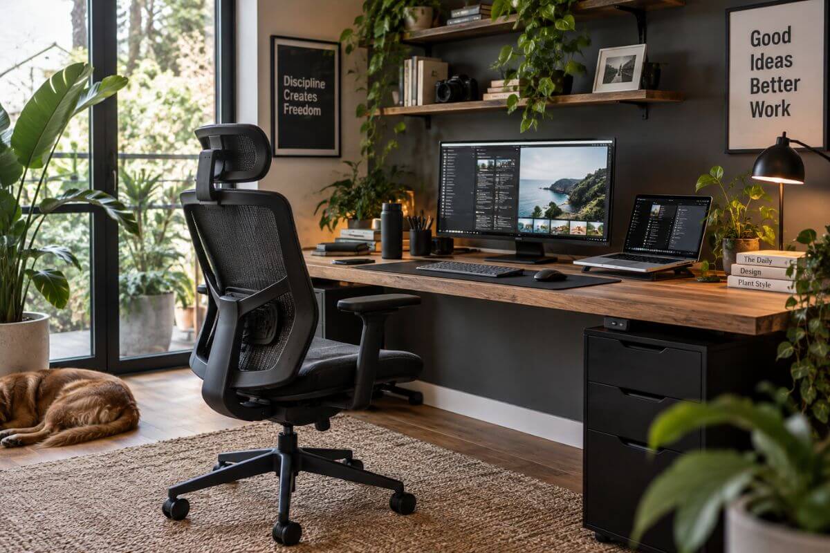 sillas ergonómicas para trabajar desde casa