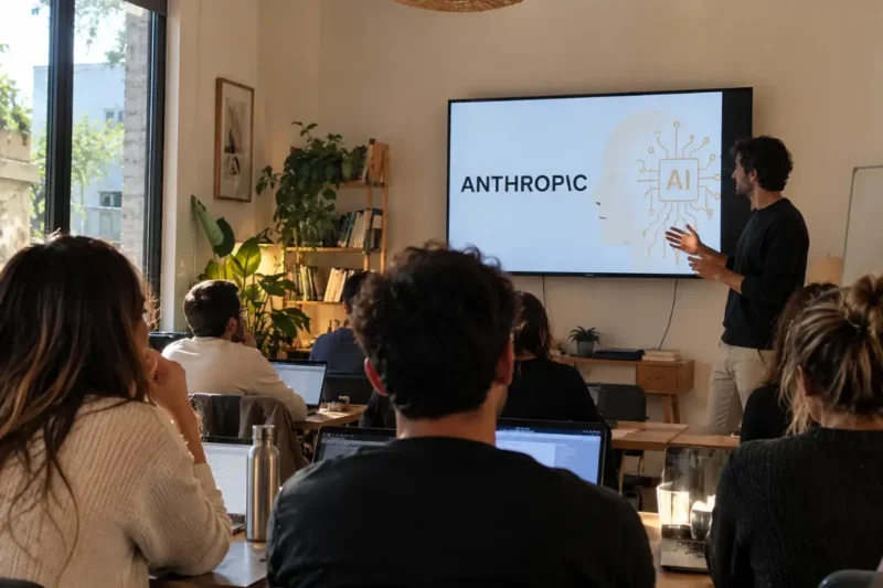 Anthropic invertirá 100 millones de dólares para formar a 10.000 especialistas